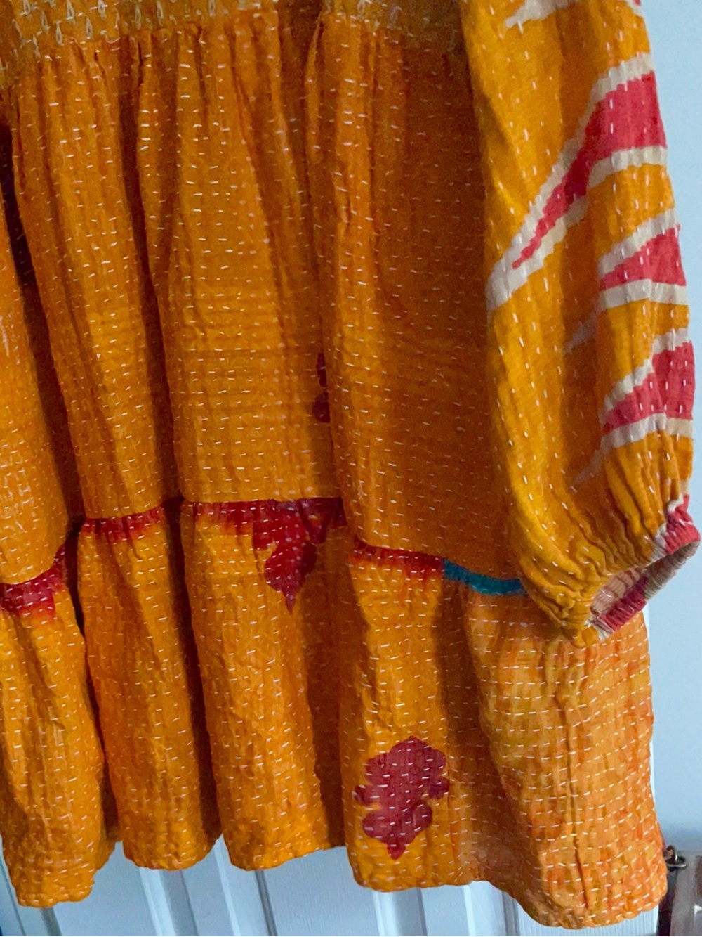Sale! KANTHA BAE Reversible Button-Front Tunic Dress - Picture 11 of 14